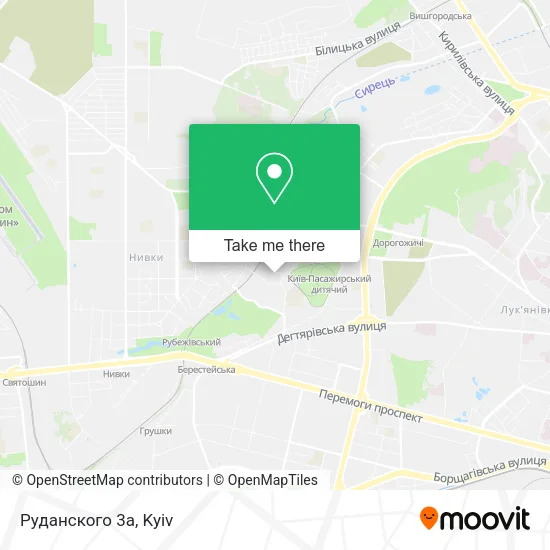 Карта Руданского 3а