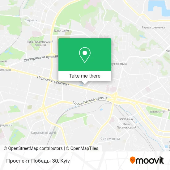Карта Проспект Победы 30