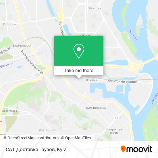 Карта САT Доставка Грузов