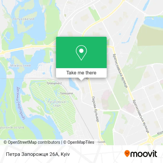 Карта Петра Запорожця 26А