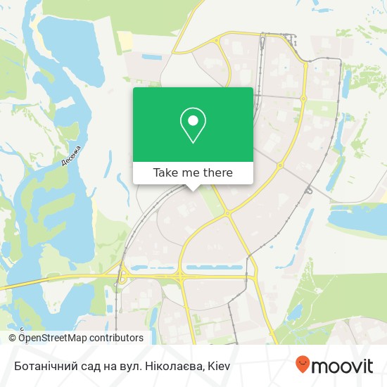 Ботанічний сад на вул. Ніколаєва map