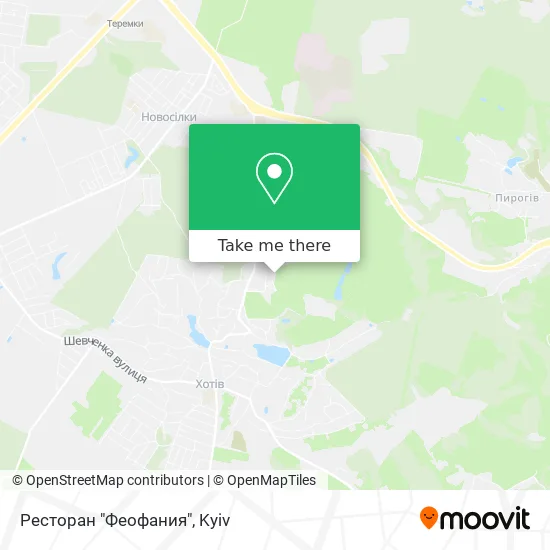 Ресторан "Феофания" map