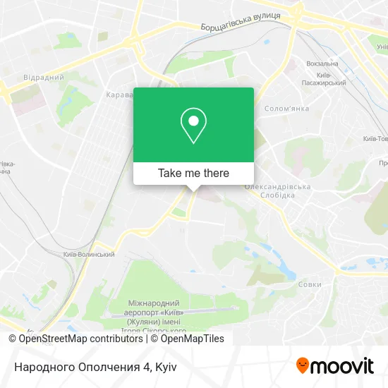Карта Народного Ополчения 4