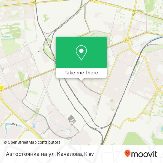Автостоянка на ул. Качалова map