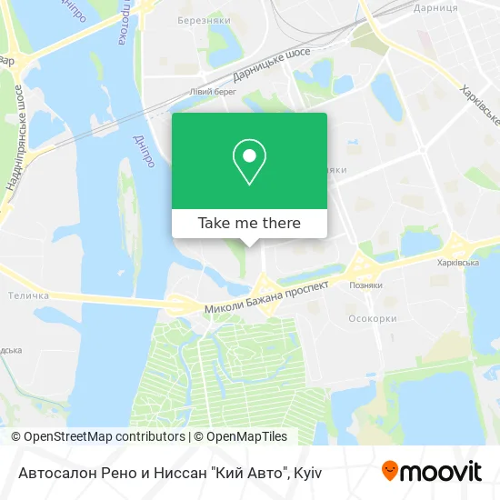 Автосалон Рено и Ниссан "Кий Авто" map