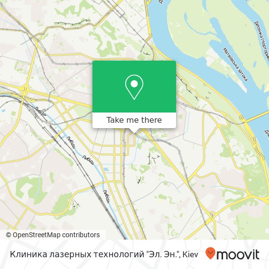 Клиника лазерных технологий "Эл. Эн." map