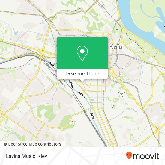 Lavina Music map