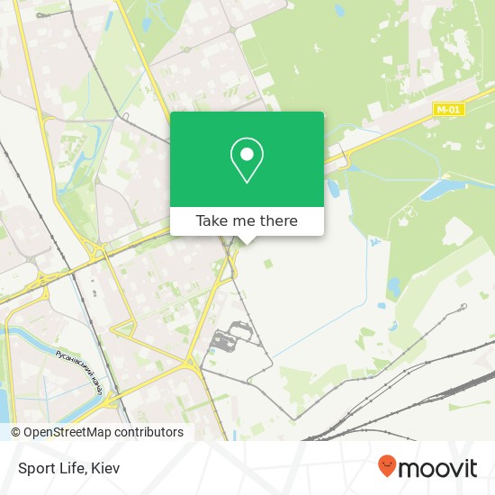 Sport Life map