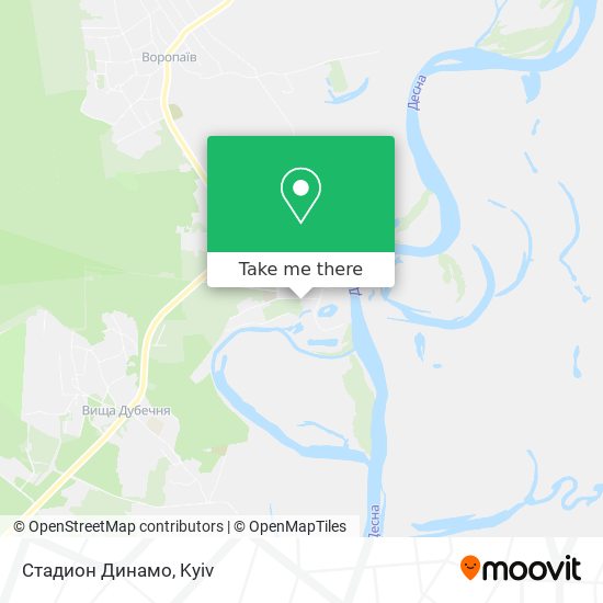 Стадион Динамо map