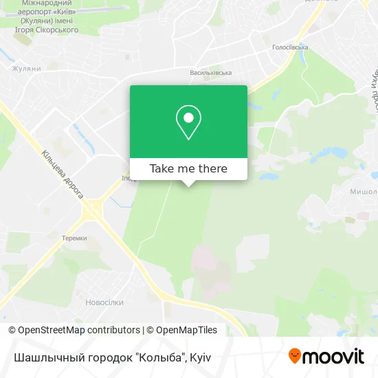 Шашлычный городок "Колыба" map