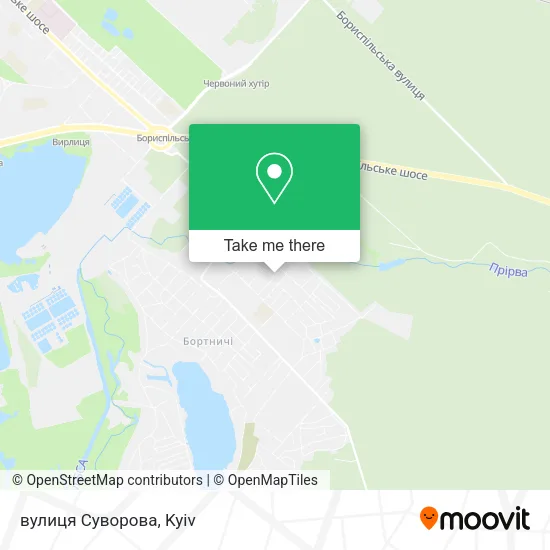 вулиця Суворова map