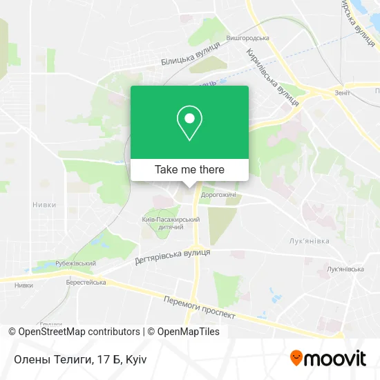 Карта Олены Телиги, 17 Б