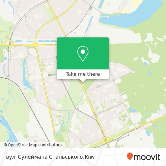 вул. Сулеймана Стальського map