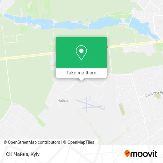 Карта СК Чайка