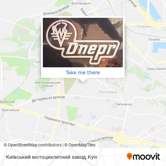 Київський мотоциклетний завод map