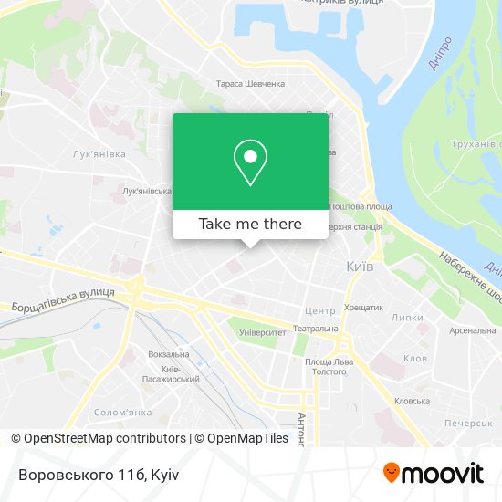Воровського 11б map