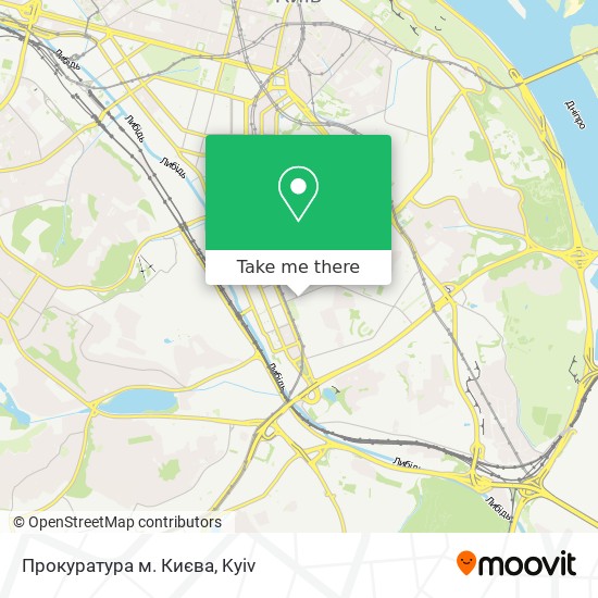 Прокуратура м. Києва map