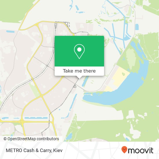 METRO Cash & Carry map