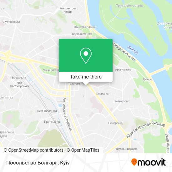 Посольство Болгарії map