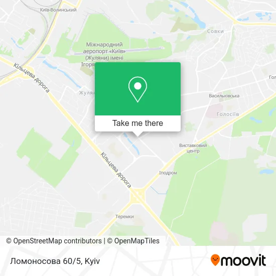 Карта Ломоносова 60/5