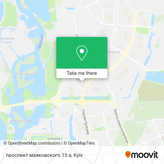 Карта проспект маяковского 15 а