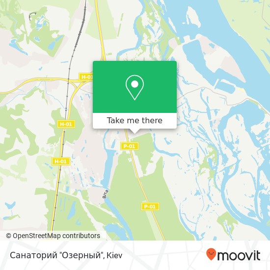 Санаторий "Озерный" map