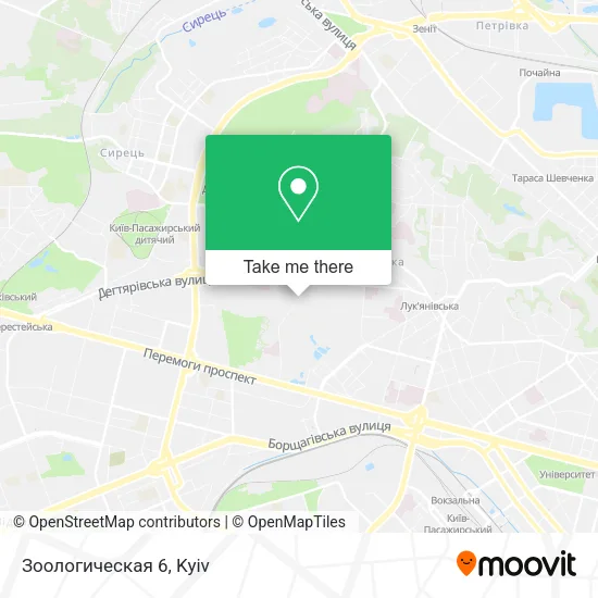 Карта Зоологическая 6