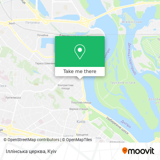 Іллінська церква map