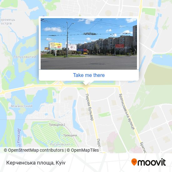 Керченська площа map