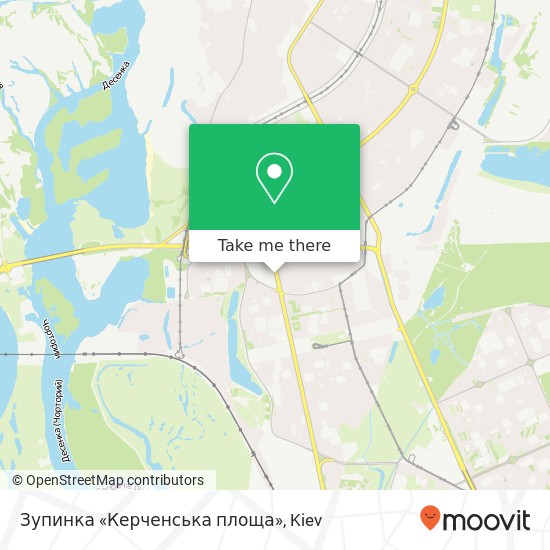 Зупинка «Керченська площа» map