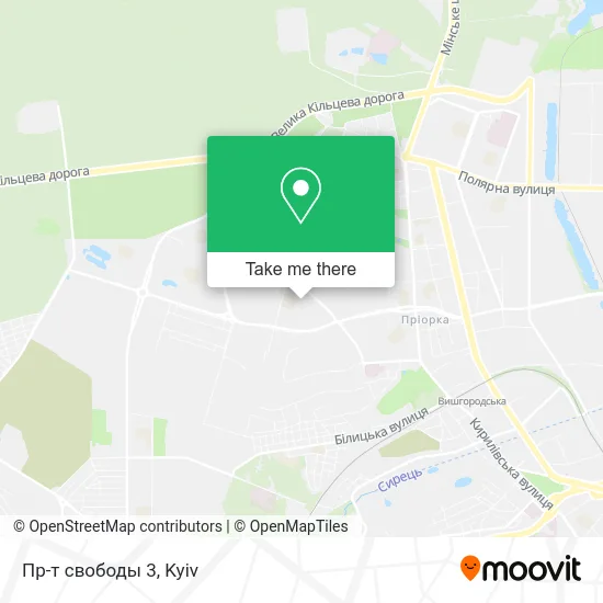 Карта Пр-т свободы 3