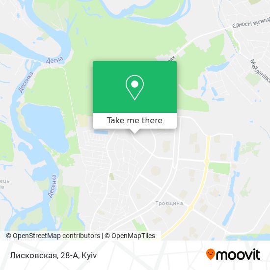 Лисковская, 28-А map