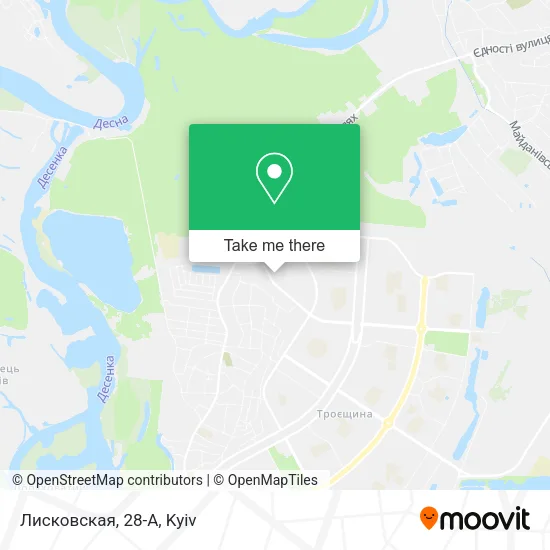 Карта Лисковская, 28-А