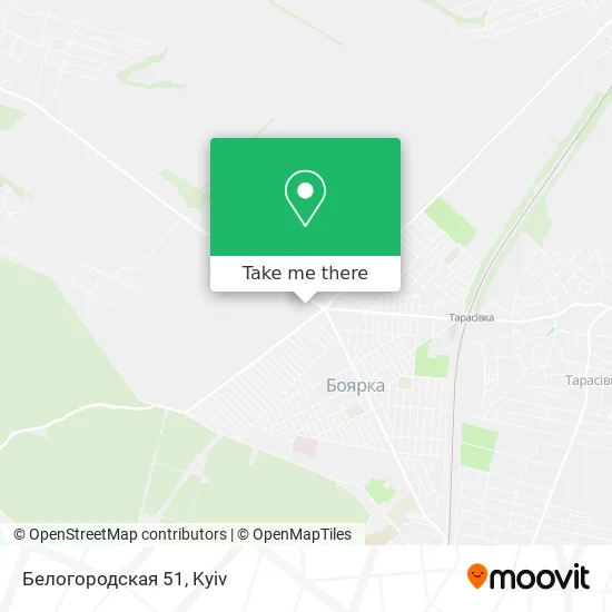 Белогородская 51 map