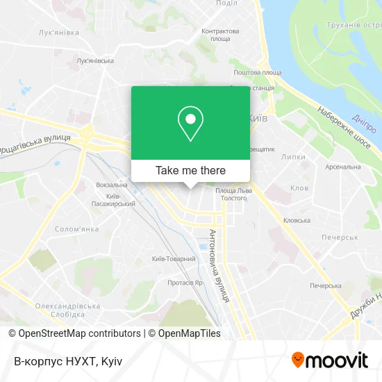 Карта В-корпус НУХТ