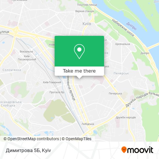 Димитрова 5Б map