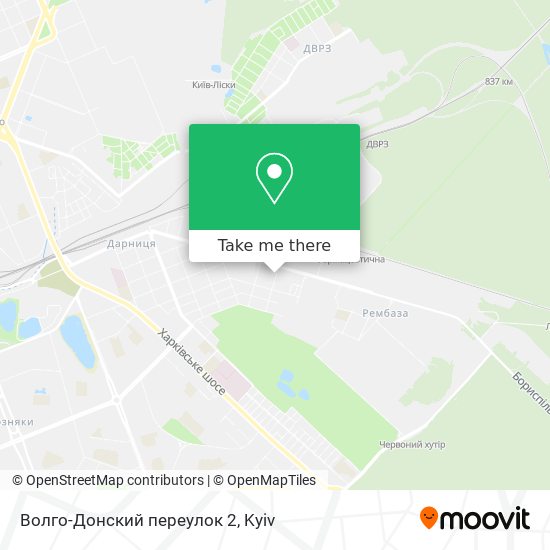 Волго-Донский переулок 2 map