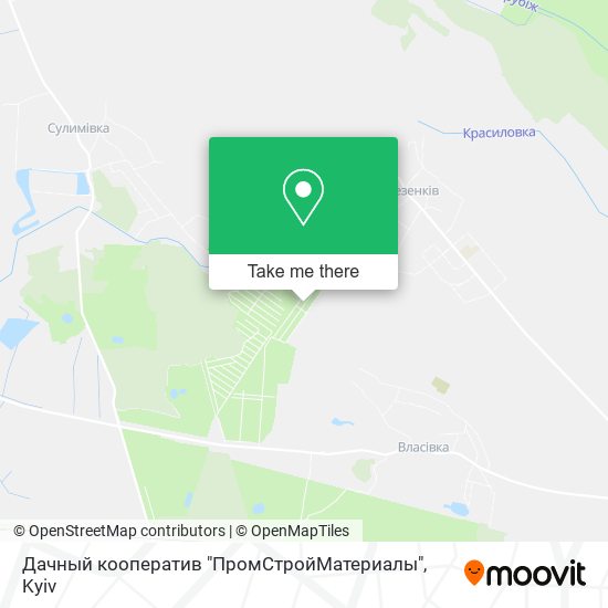 Дачный кооператив "ПромСтройМатериалы" map