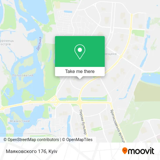 Карта Маяковского 17б