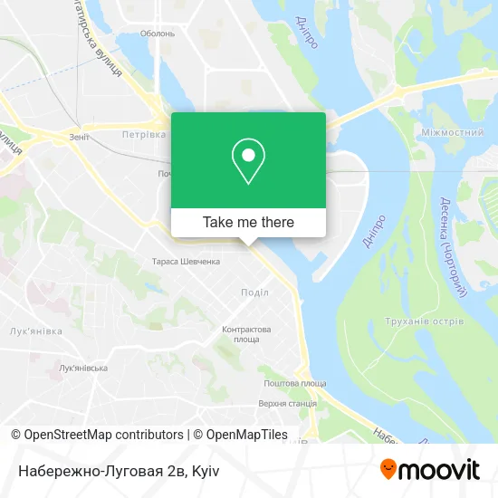 Карта Набережно-Луговая 2в