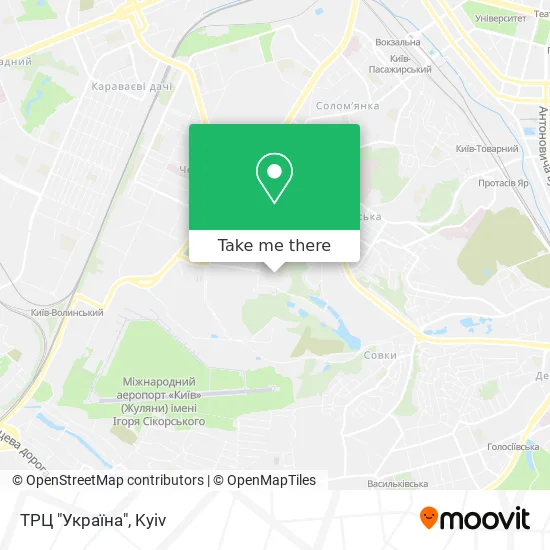 ТРЦ "Україна" map