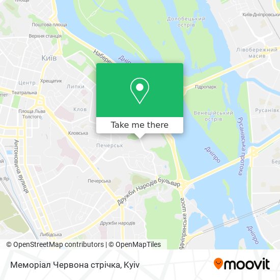 Меморіал Червона стрічка map