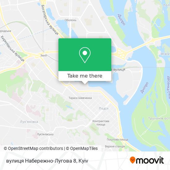 вулиця Набережно-Лугова 8 map
