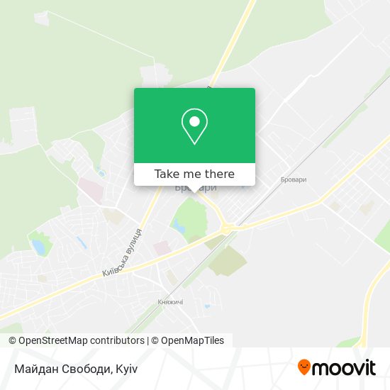 Карта Майдан Свободи