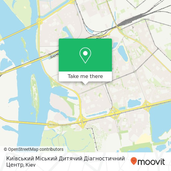 Київський Міський Дитячий Діагностичний Центр map