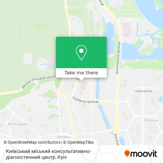 Київський міський консультативно-діагностичний центр map