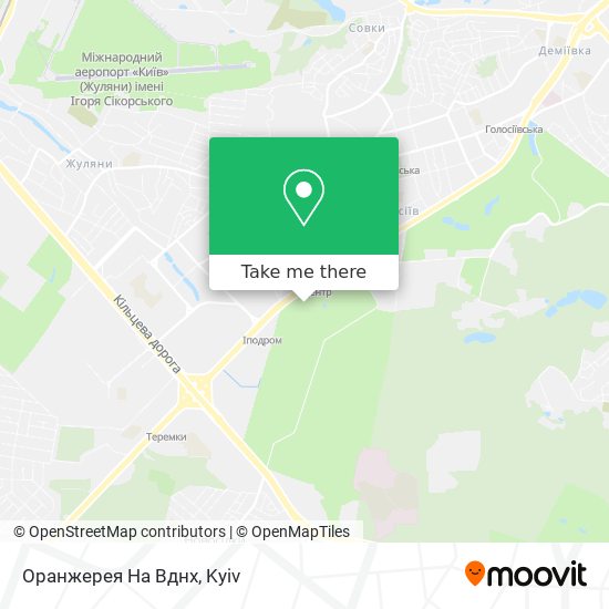 Оранжерея На Вднх map