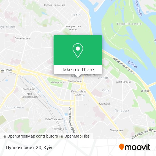 Пушкинская, 20 map