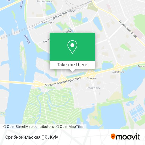 Срибнокильская 🏡✌️ map