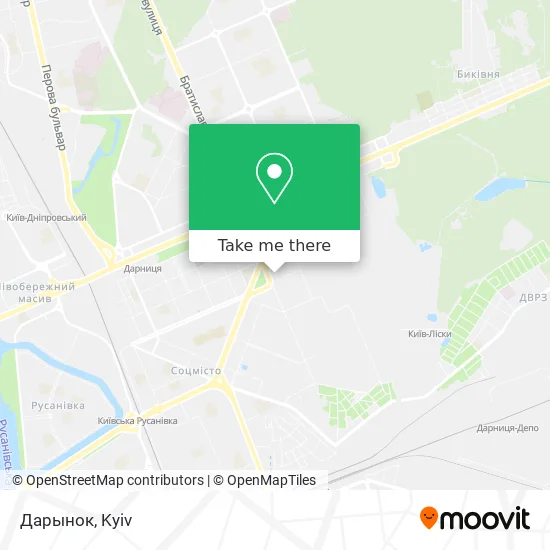 Дарынок map